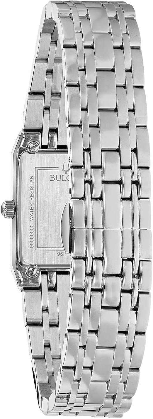 Relógio feminino Bulova Modern Quadra 96P202