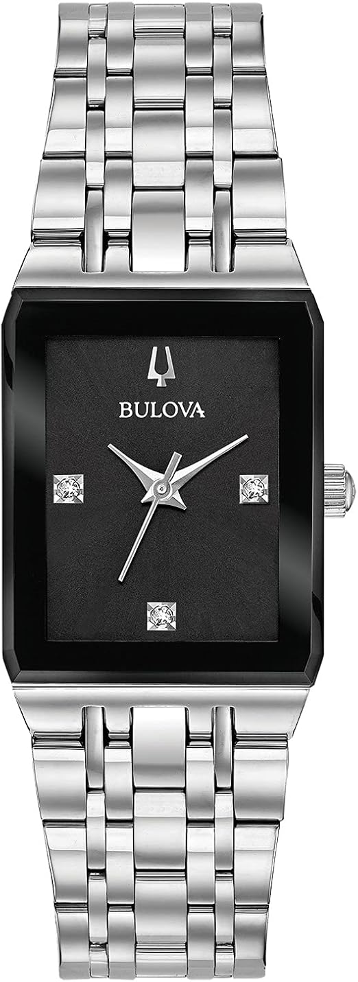 Relógio feminino Bulova Modern Quadra 96P202