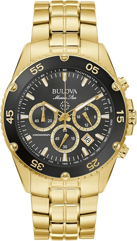 Relógio masculino Bulova Marine Star 98B406